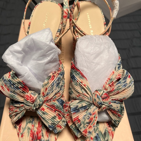 NEW Loeffler Randall Camellia Heels Size 10 - Picture 5 of 9